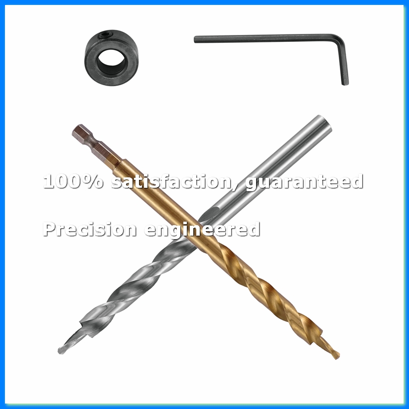 Drill Bits - 2Pcs 45661 Inch Hex Shank Pocket